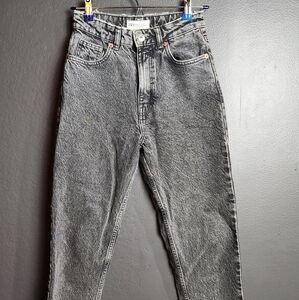 Zara High Rise Gray Women's Jeans